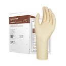 Gants chirurgicaux latex non poudrés EO x100 - couleur jaune - MERCATOR - Safe Implant
