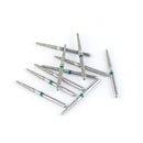 Fraises Diamantée FG x5 - Tête cône à extrémité ronde - Hauteur 22 mm - Iso : 198 - DIAN FONG - Safe Implant