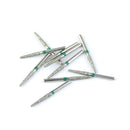 Fraises Diamantée FG x5 - Tête cône à extrémité ronde - Hauteur 22 mm - Iso : 199 - DIAN FONG - Safe Implant
