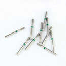 Fraises Diamantée FG x5 - Tête pointu - Hauteur 22 mm - Iso : 249 - DIAN FONG - Safe Implant