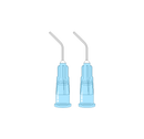 L'embout d'aiguille jetable assure une application précise et non traumatique de l'acide dentaire dans le sulcus et les espaces interproximaux. Safe Implant