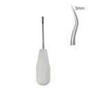 Elévateur luxateur à contre angle 3mm manche silicone - Safe Implant