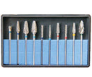 Kit 10 fraises de découpe en carbure de tungstène HP - Safe Implant