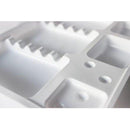 Lot de 400 plateaux jetables en plastique 190x148x15mm type 1 - Safe Implant