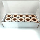 10 rouleaux d'étiquettes compatible autoclave Euronda E9 et E10